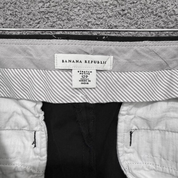 Banana Rebublic Low Rise Washed Satin Crop pants 12 - Picture 4 of 7